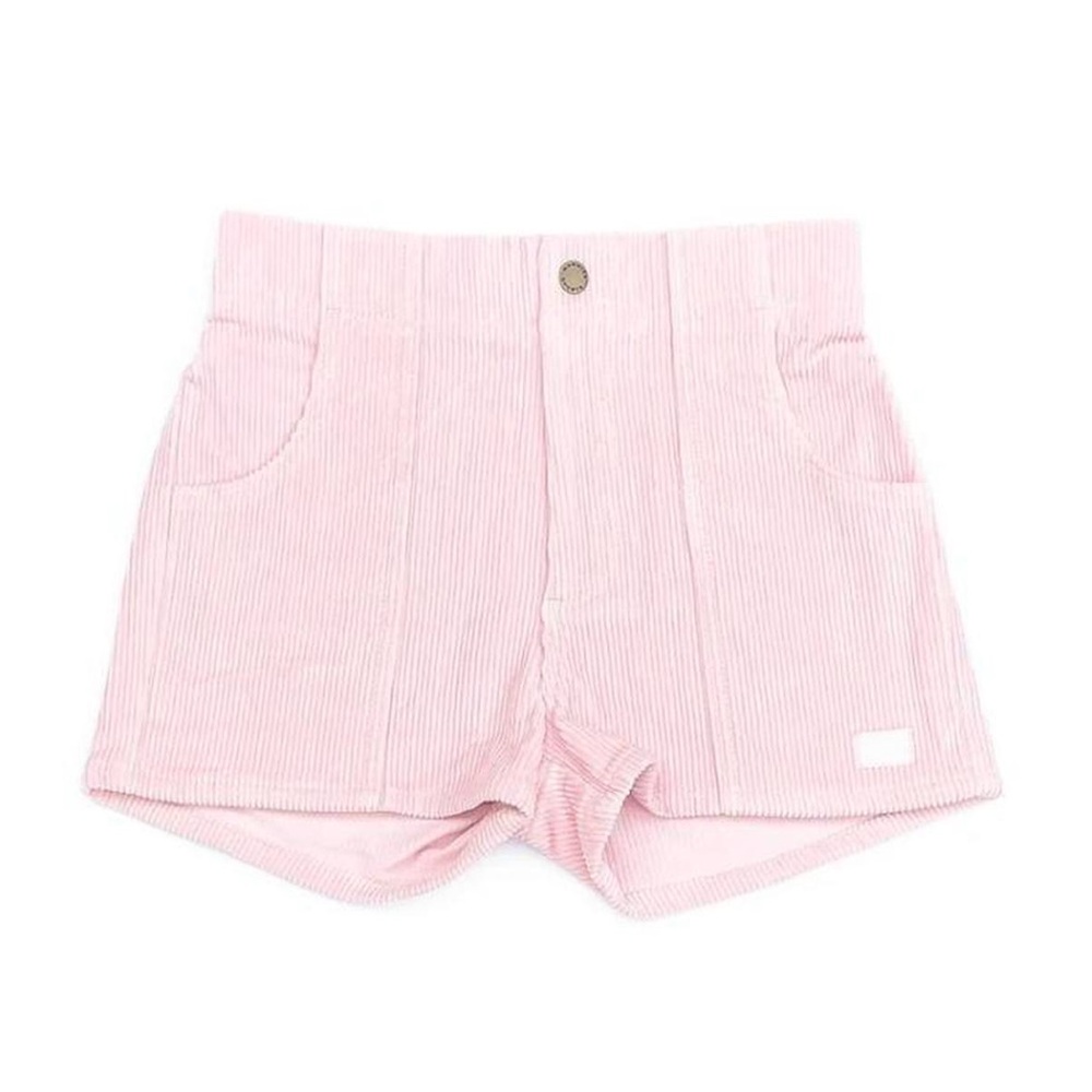 Hammies retro corduroy shorts in light pink!